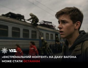 У Ніжині поліцейські притягнули до відповідальності 16-річного підлітка за небезпечні розваги на електричці
