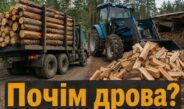 Дрова для українців уже стають розкішшю?