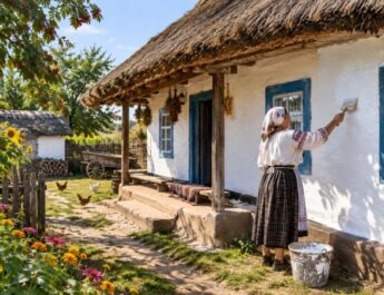 Біла хата як символ українського дому
