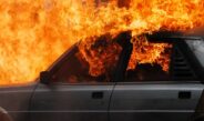 У Ніжині загорівся автомобіль ВАЗ: пожежу спричинила розгерметизація газової системи