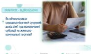 Як обчислюється середньомісячний сукупний дохід сім’ї при призначенні субсидії на житлово-комунальні послуги?